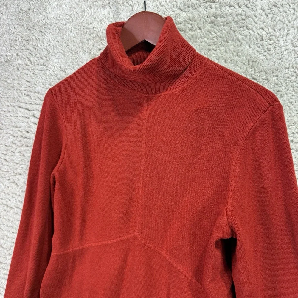 Alfani Sweater Womens L Red Turtleneck Long Sleeve Pullover‎ Classic Winter Top